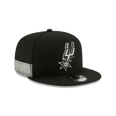 Sapca New Era San Antonio Spurs NBA Clear Feature 9FIFTY Snapback - Negrii